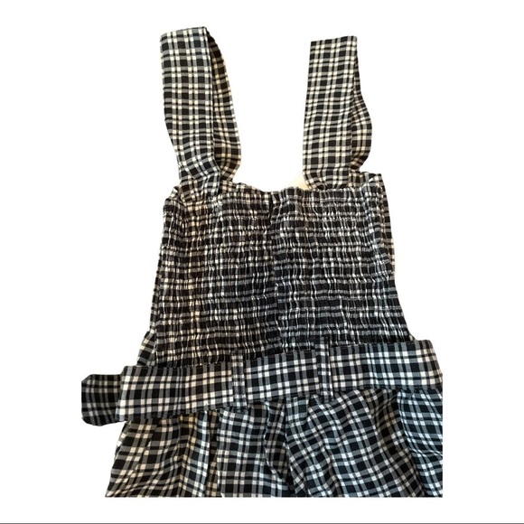 FAITHFULL the Brand Liv Check Linen Jumpsuit Emelinah Check - Picture 13 of 15